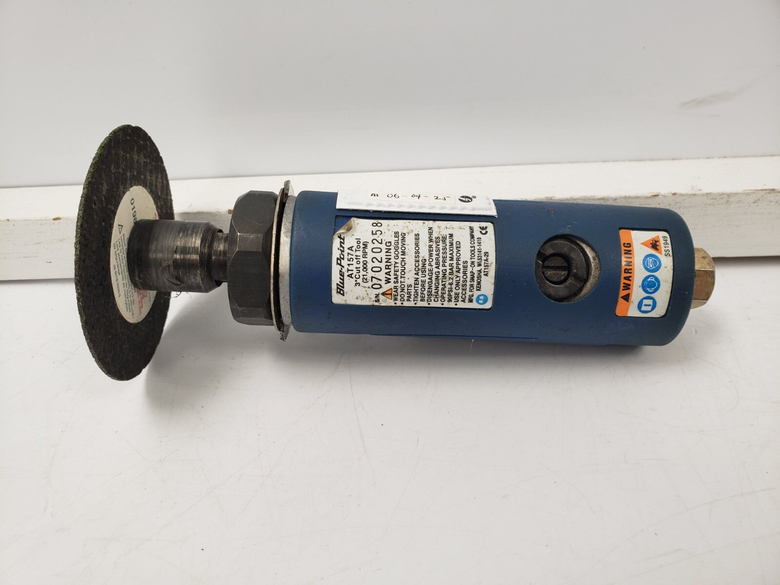 Blue Point AT157A Cut Off Tool - High Performance Metal Cutting Tool for DIY, Construction & Automotive Repair | Ideal for Metalworking, Pipe Cutting & Fabrication
