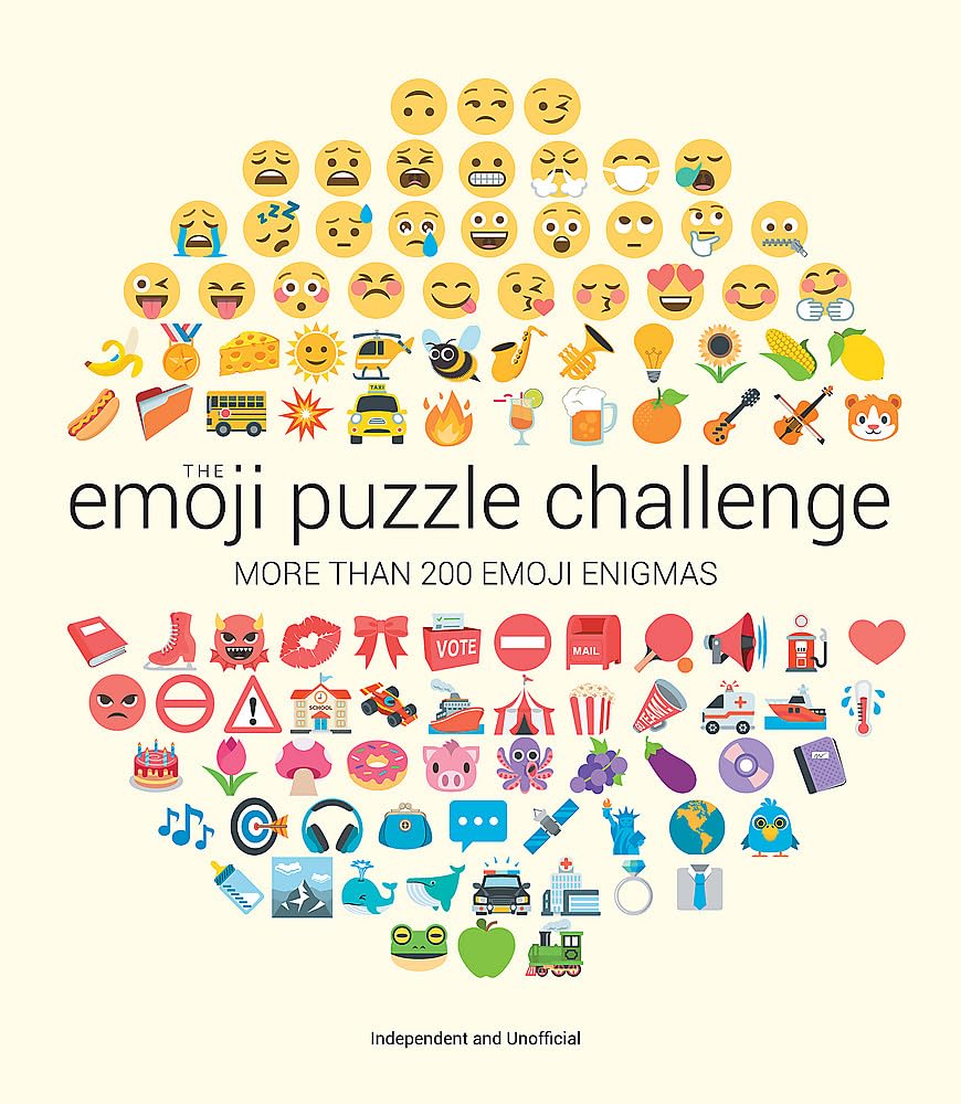 Emoji Puzzle Challenge Game - Fun Brain Teaser for Kids & Adults - Perfect for Family Game Night & Party Activities