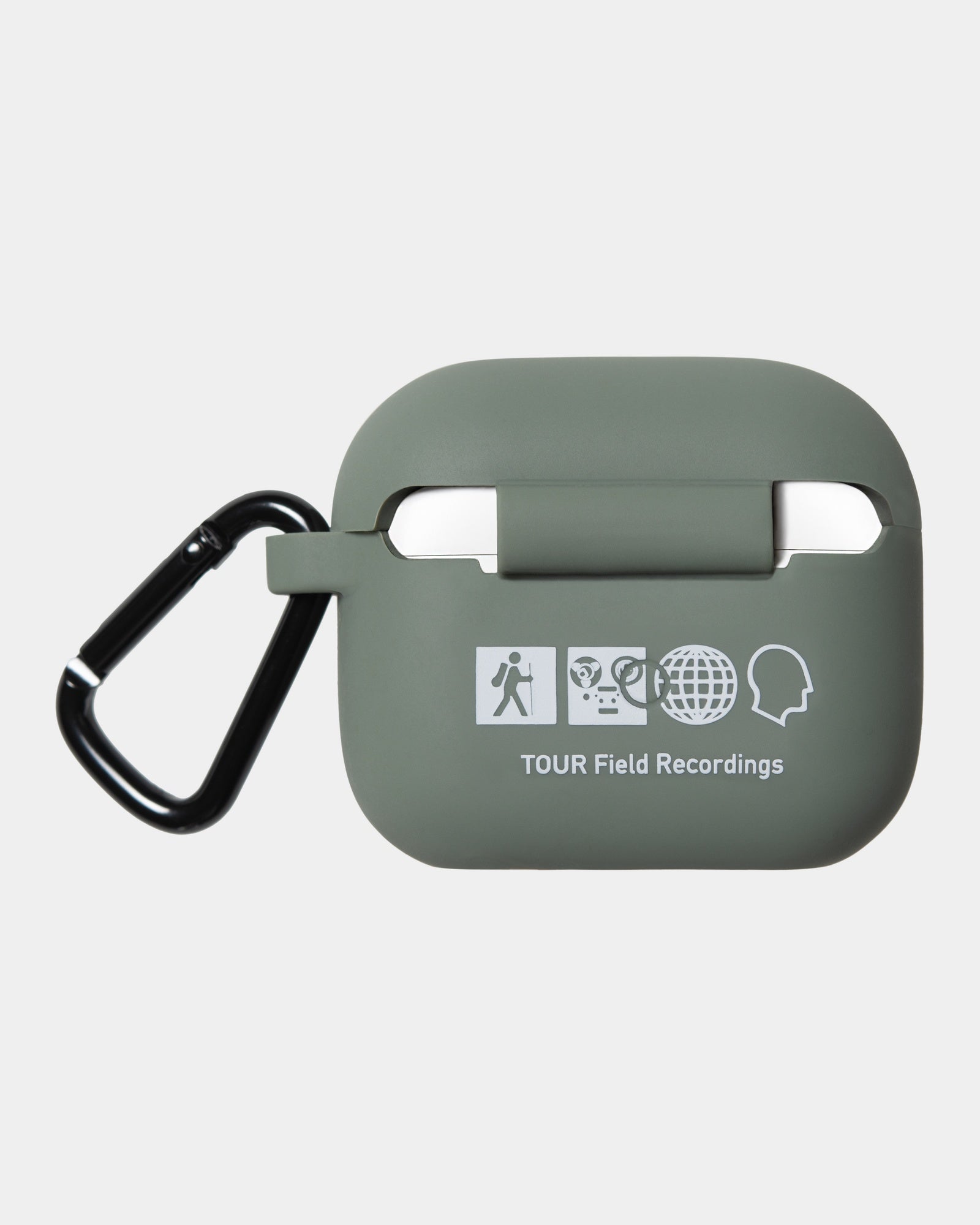 Premium Smoke Green & Grey AirPods Case - Durable Protective Cover for AirPods 1/2/3/Pro | Perfect for Travel, Workout & Everyday Use
