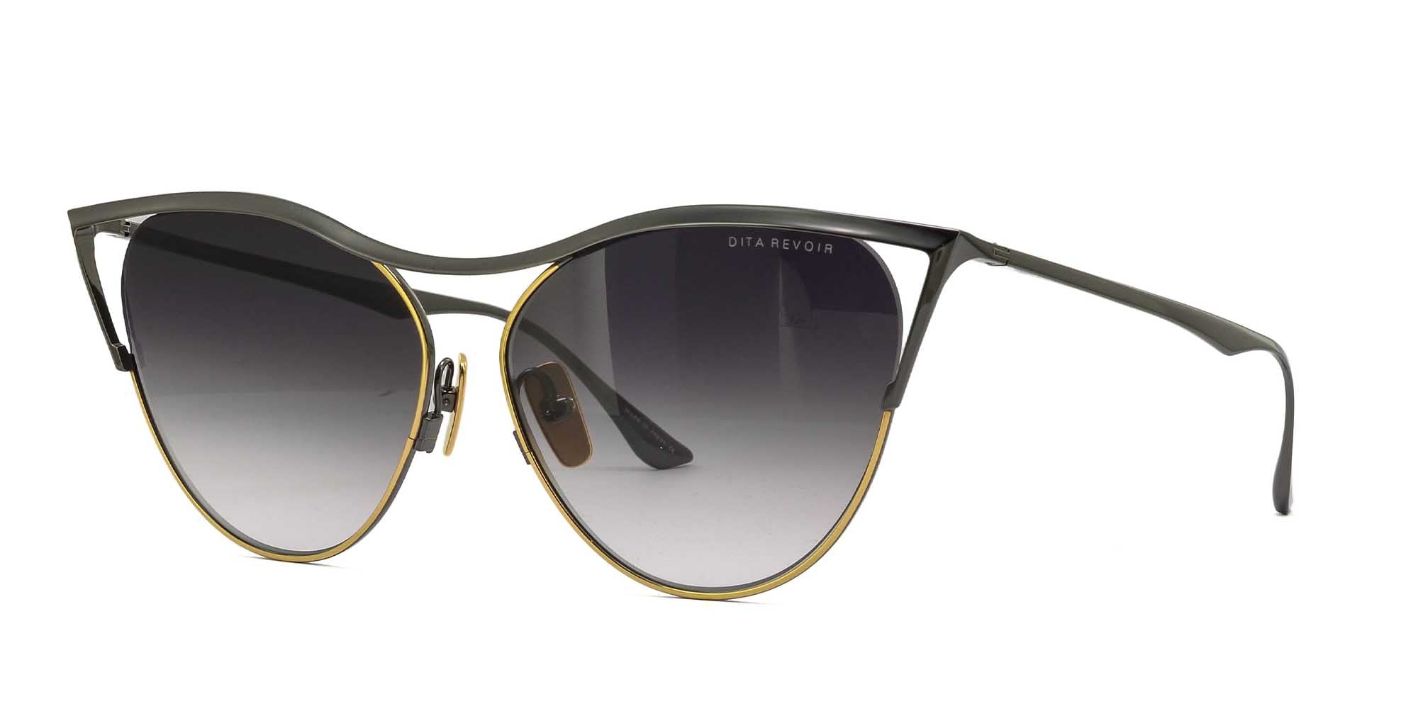 Dita Revoir DTS509 Sunglasses - Polarized UV Protection Aviator Style for Men & Women - Perfect for Driving, Travel, and Outdoor Adventures