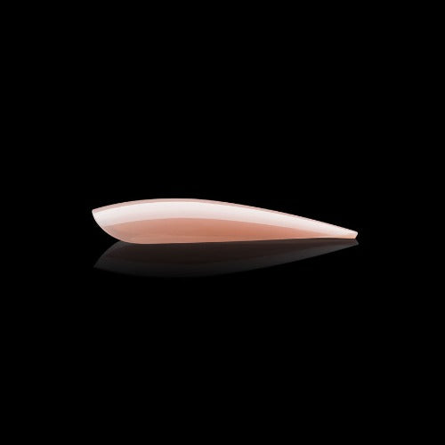 Apres Gel X Neutral Lilac Natural Nail Tips 150pc - Long Stiletto Shape for Professional Salon & DIY Manicures at Home