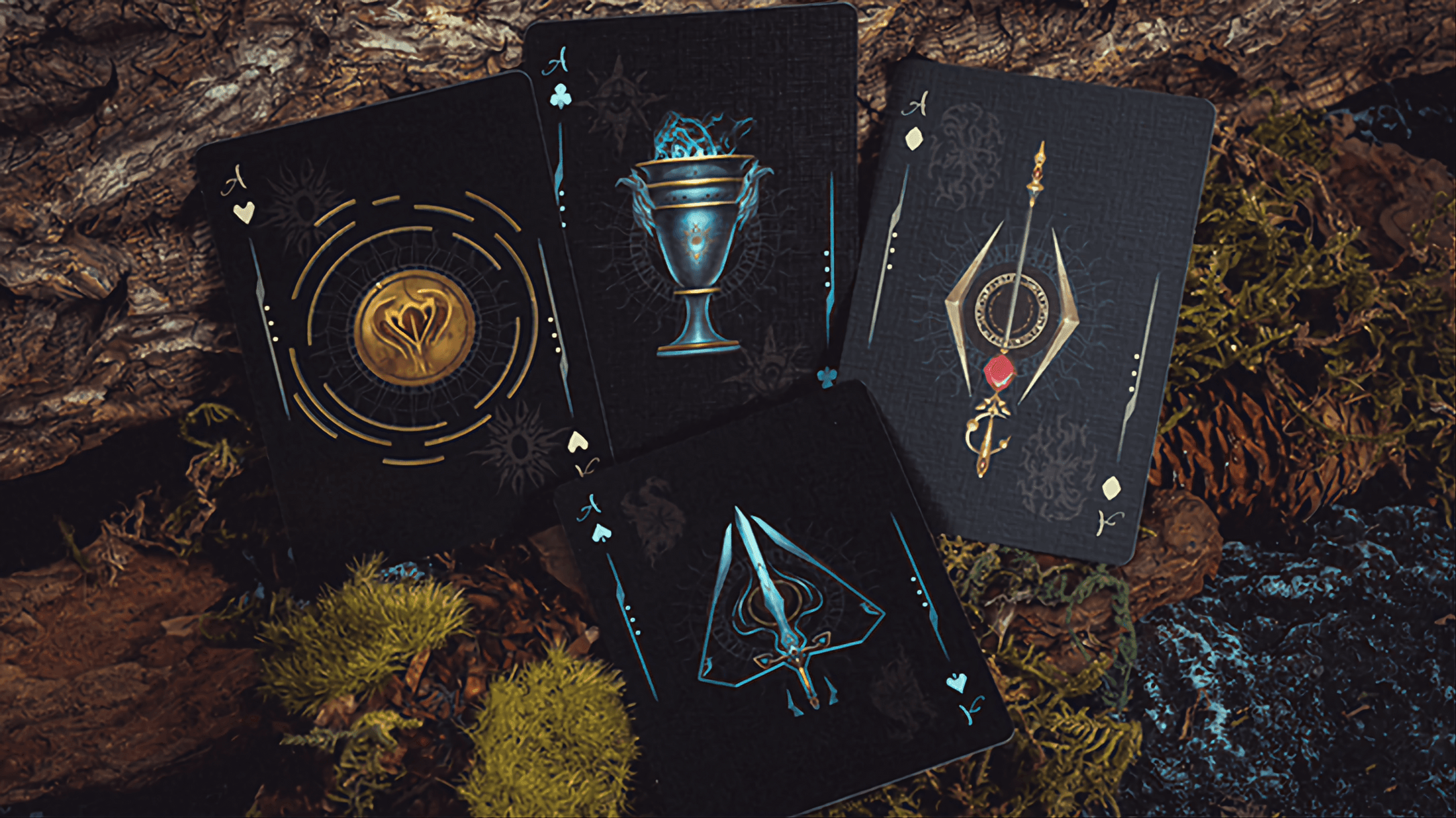 Mysterious Journey Playing Cards - Premium Deck for Magic Tricks, Poker Games & Collectors | Perfect for Parties, Gifts & Cardistry