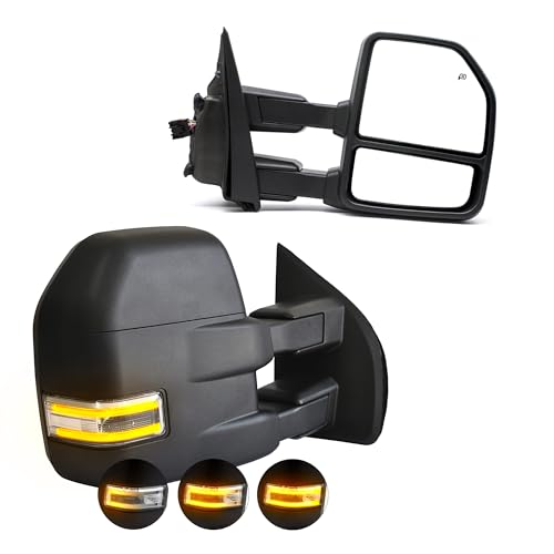 15-20 Dynamic Signal Tow Mirror Black 22pin