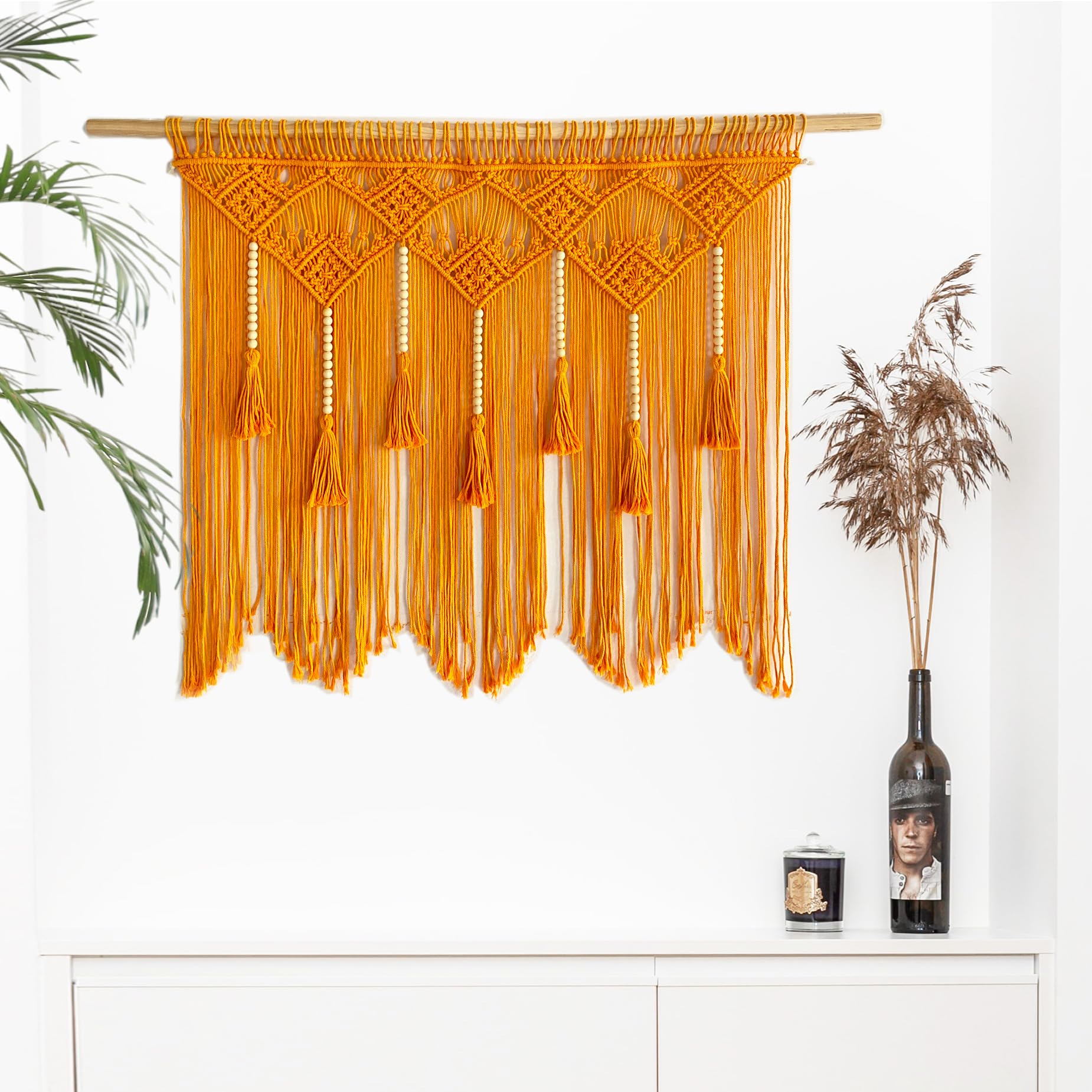 Youngeast Large Macrame Wall Hanging - 31