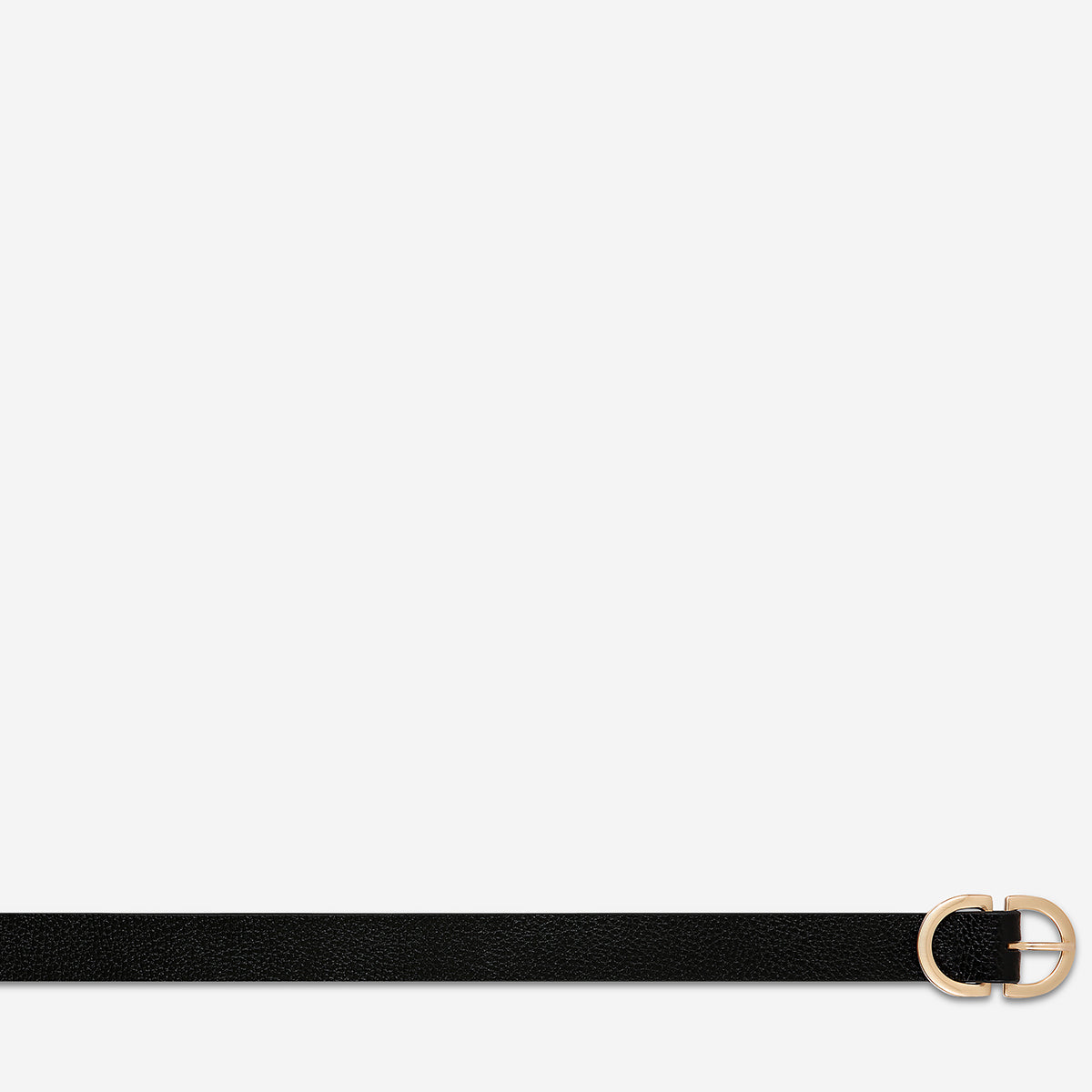 Reverse Buckle Belt for Men & Women - Stylish Black & Gold Adjustable Waist Belt | Perfect for Casual Wear, Office Outfits & Special Occasions