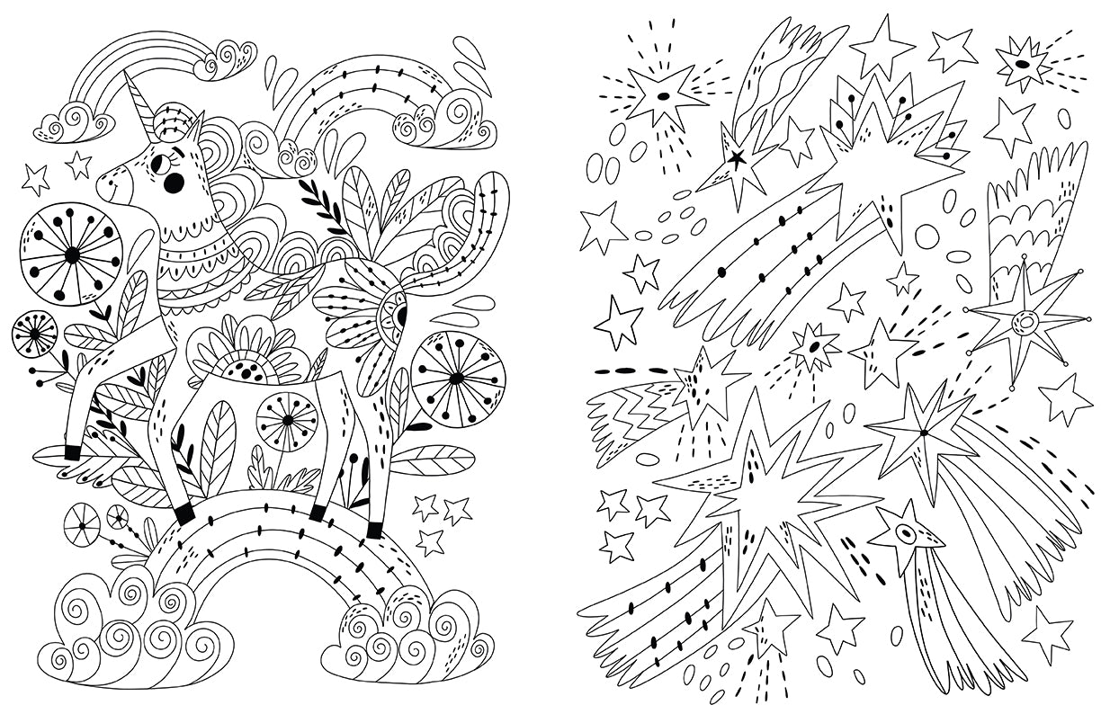 Relaxing Kids Coloring Book - Fun & Calming Activity for Children - Perfect for Stress Relief, Creativity & Quiet Time at Home or School