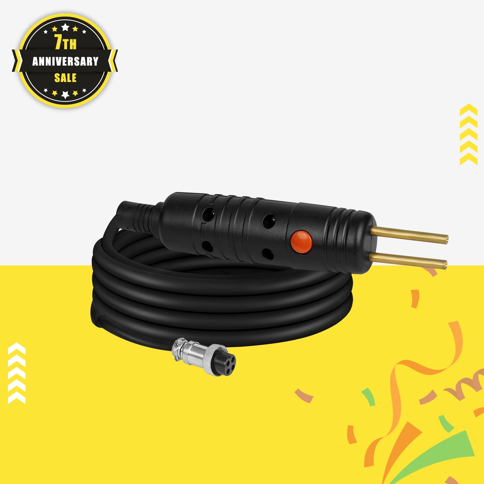 SSIMDER ARC 120M Plastic Welding Kit - Professional Plastic Repair Torch for PVC, ABS, Polypropylene & More | Perfect for Automotive Parts, Pipe Fixing & DIY Projects