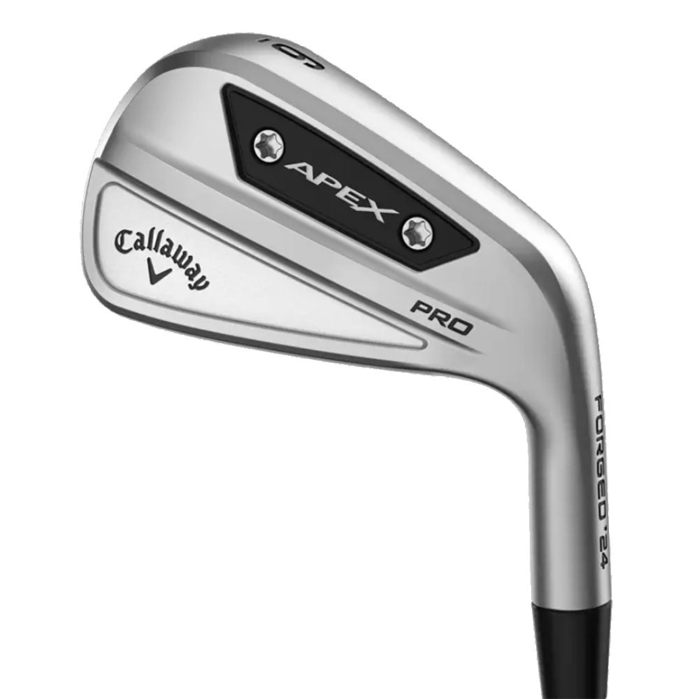 Callaway Apex Pro 24 Right Hand Men's Golf Iron Set - 4-PW Steel Shaft for Precision Shots on Fairways and Greens