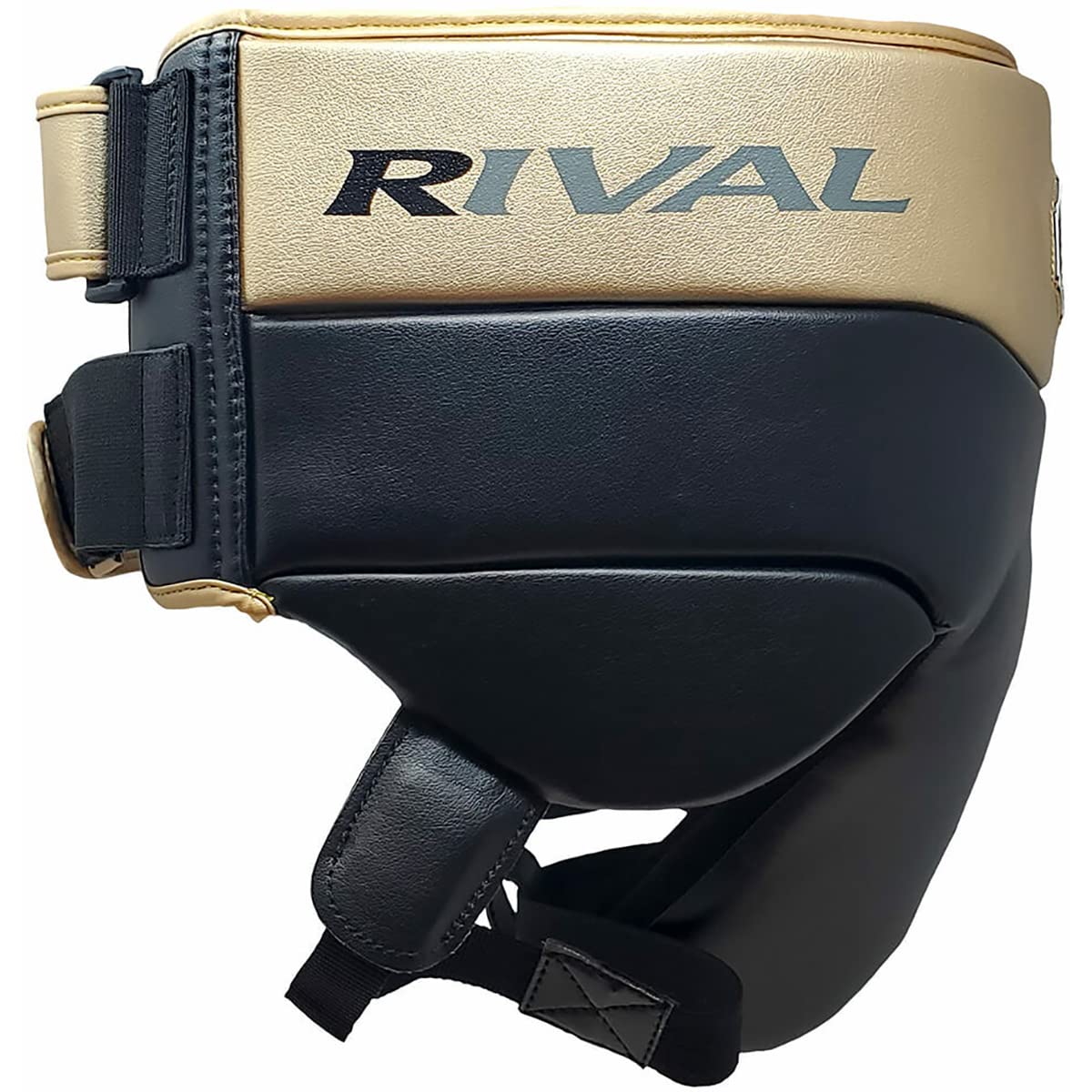 RIVAL Boxing RNFL100 Professional No-Foul Groin Protector - Dual Waist Straps & Hook Loop Closure - Ultra Lightweight PU Microfiber - Perfect for Boxing, MMA, Martial Arts Training & Competition Protection