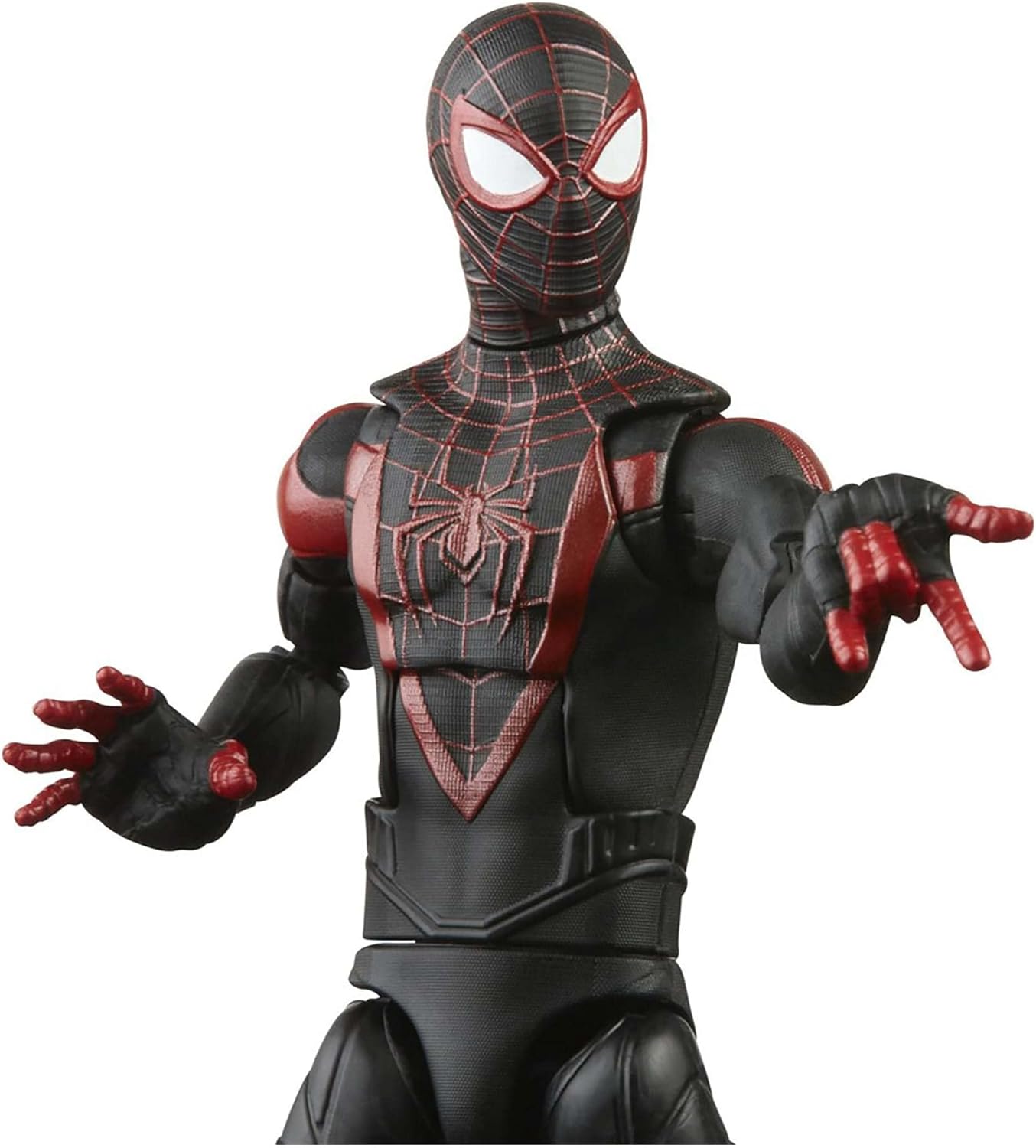 Miles Morales Marvel Spider-Man GamerVerse Action Figure - Collectible Superhero Toy for Kids & Adults - Perfect for Display, Play, and Marvel Fans Collection