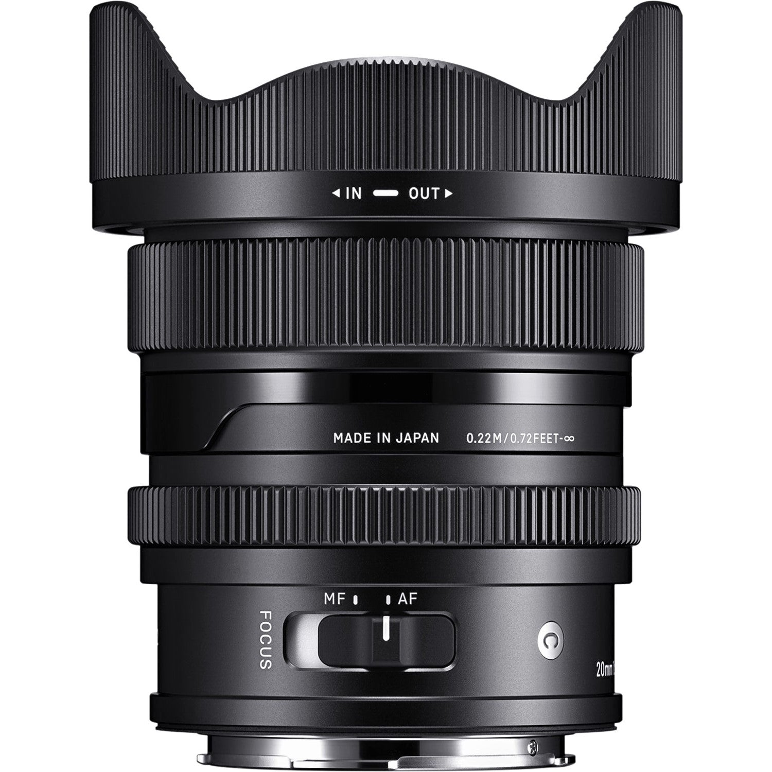Sigma Lens Hood for 20mm F2.0 DG DN Contemporary Lens - Compatible with Sony E Mount & Leica L Mount - Perfect for Landscape & Low Light Photography