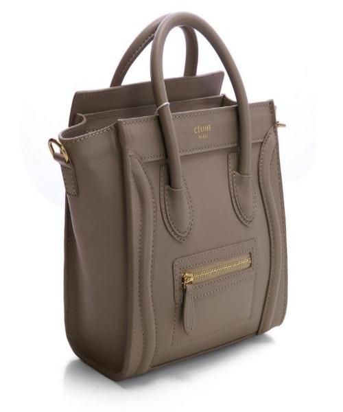 Celine Nano Luggage Tote Bag in Tan - Stylish Leather Handbag for Women | Perfect for Work, Travel & Everyday Use