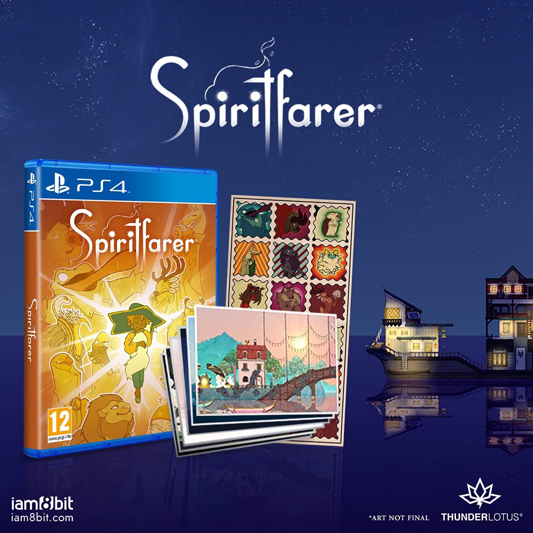Spiritfarer Game for PlayStation 4 - Emotional Management Simulation Adventure - Perfect for Relaxing Gaming & Story-Driven Experiences