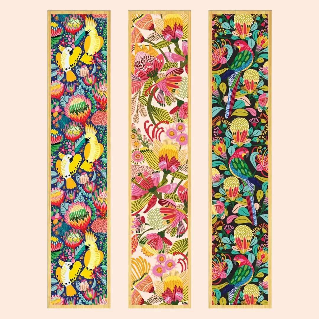 Handmade Australiana Wooden Bookmark Set - Unique Australian-Themed Gifts for Book Lovers - Perfect for Reading, Collecting, and Gifting