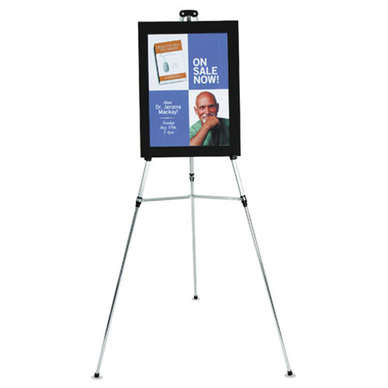 Adjustable Aluminum Tripod Easel - Lightweight & Portable Artist Easel for Painting, Drawing & Display - Perfect for Studio, Classroom & Outdoor Use