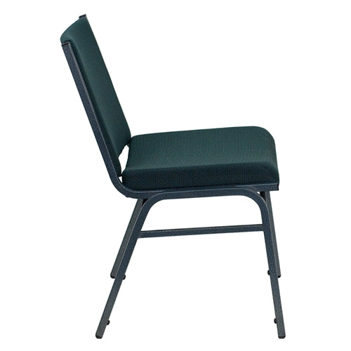 FLASH HERCULES Series Heavy Duty Patterned Fabric Stack Chair - Durable & Comfortable for Office, Events, and Outdoor Use