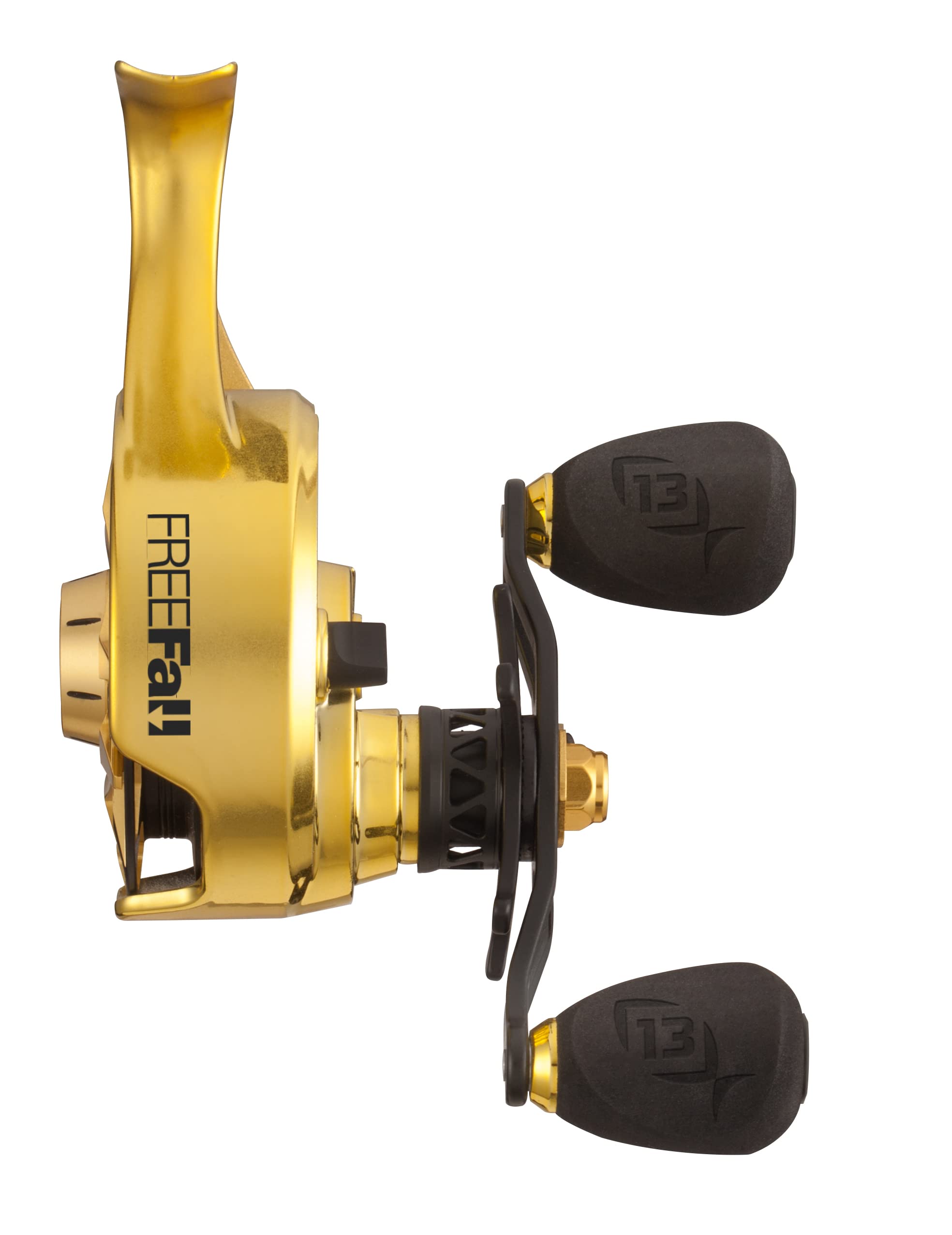 13 Fishing Freefall Carbon Ice Reel - 2.5:1 Gear Ratio for Winter Fishing