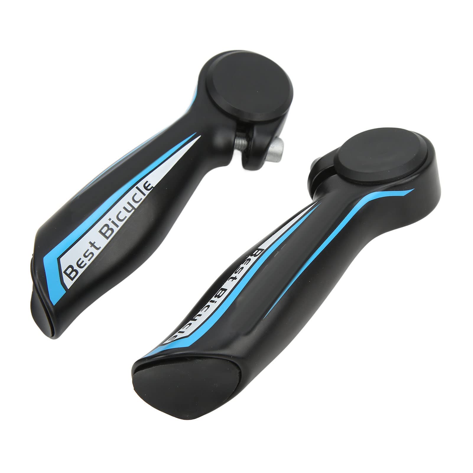 VGEBY Aluminum Alloy Bike Auxiliary Handlebar - 1 Pair Ergonomic Bar End Extensions for Road & Mountain Bikes | Cycling Comfort & Control Accessories for Commuting & Long Rides
