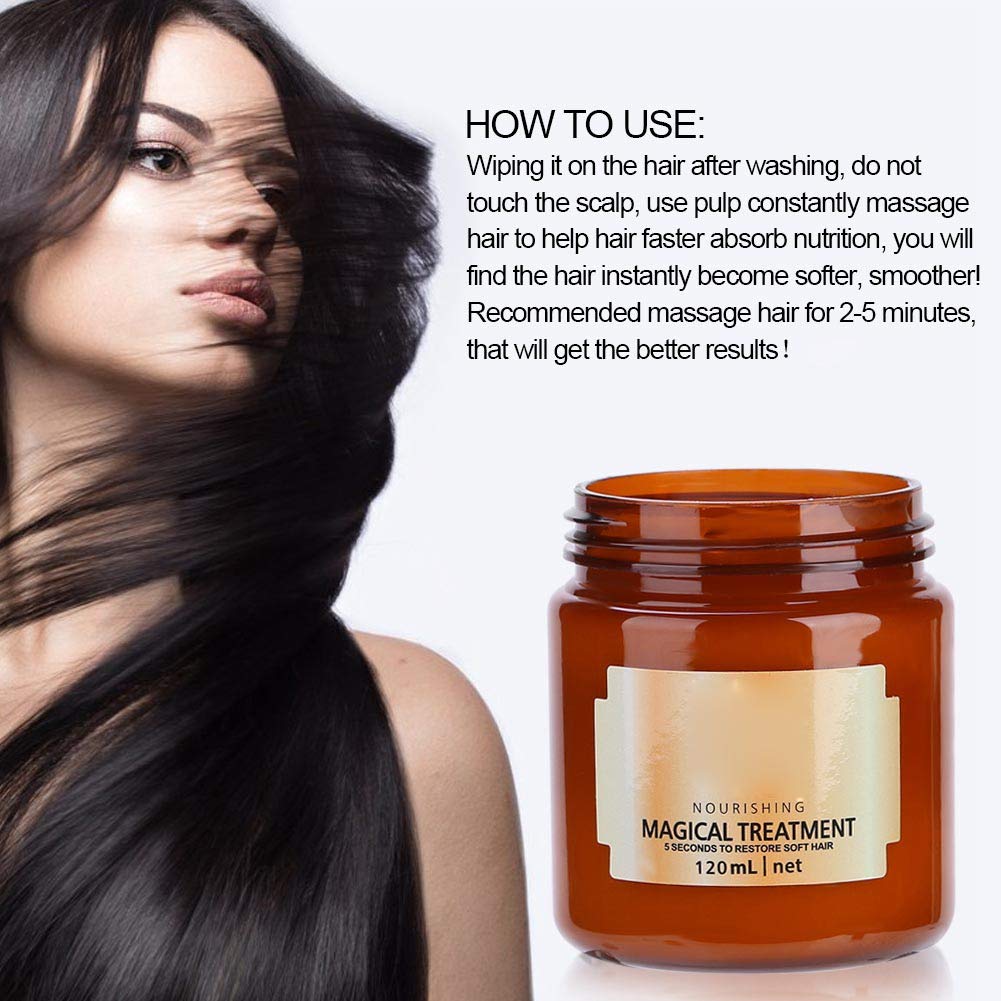 Magical Hair Treatment Mask - Protein Repair for Dry & Damaged Hair | Deep Nourishing Soft Hair Mask | Salon-Quality Hair Care for Women | Perfect for Home Use & Professional Salon Treatments