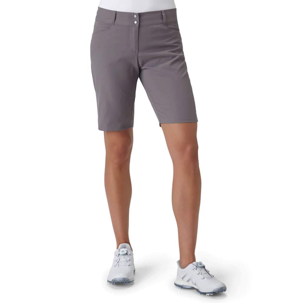 Adidas Women's Golf Bermuda Shorts - Comfortable Stretch Athletic Shorts for Women | Perfect for Golf, Tennis & Casual Wear