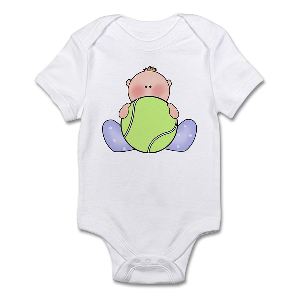 Lil Tennis Baby Boy Infant Bodysuit - Cute Tennis-Themed Onesie for Newborns & Toddlers | Perfect for Playdates, Sports Events & Photo Shoots