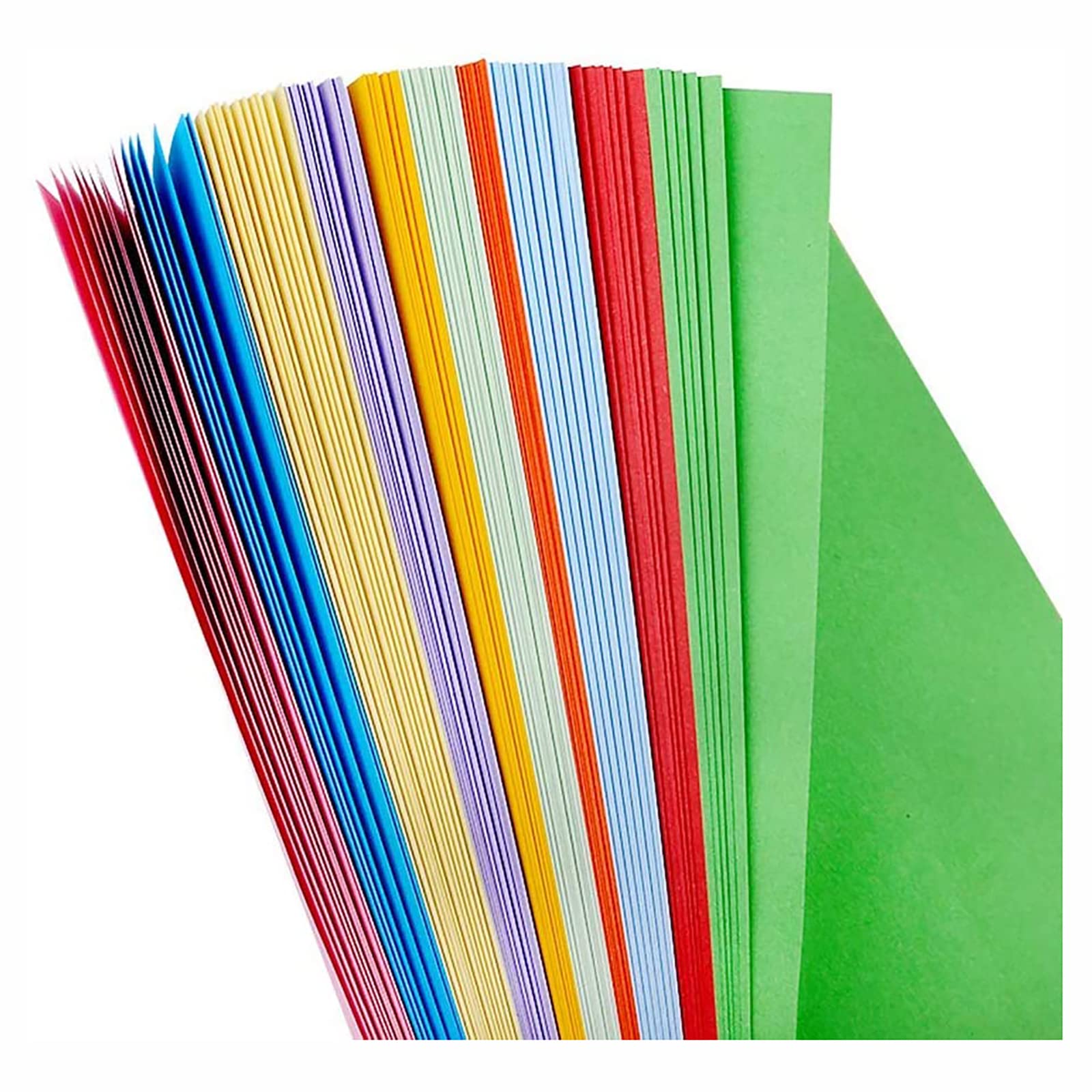 Vibrant A4 Colored Printer Paper - 100 Sheets for Copying, DIY Crafts, Scrapbooking & Art Projects | Premium Colorful Cardstock for School, Office & Creative Projects