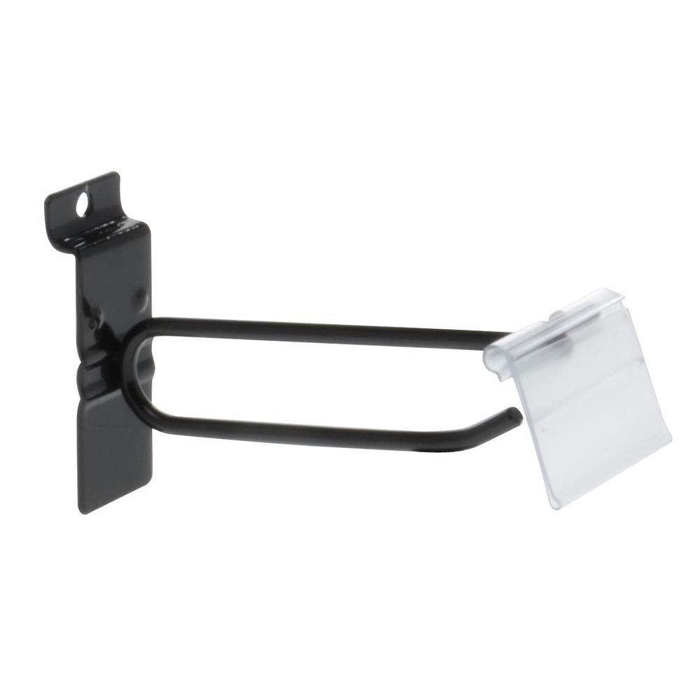 Black Slatwall Flip Scan Hooks 4
