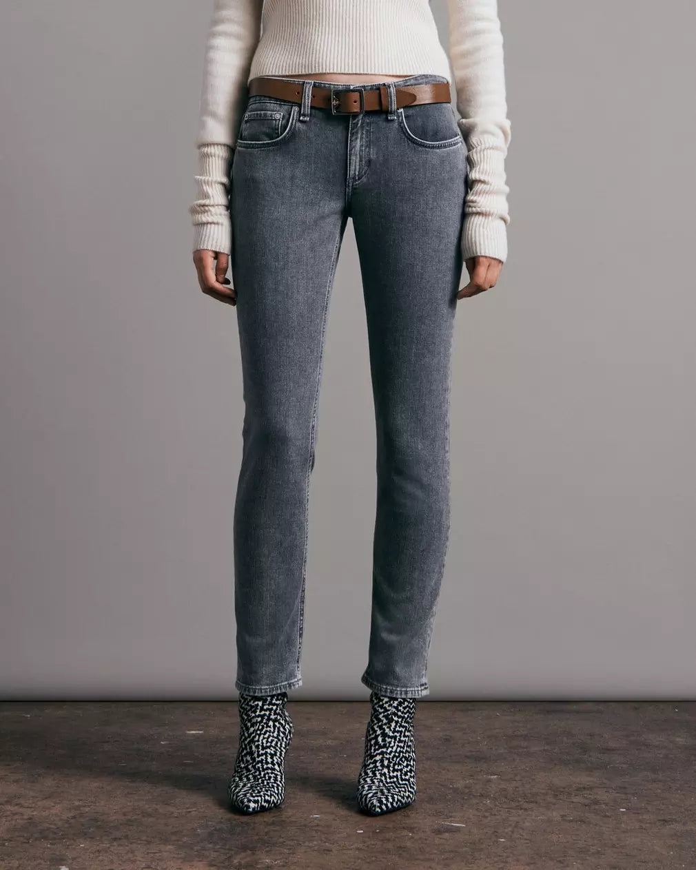 Dre Low Rise Boyfriend Jeans - Colby Wash | Comfortable Stretch Denim for Women | Perfect for Casual Wear & Weekend Outfits