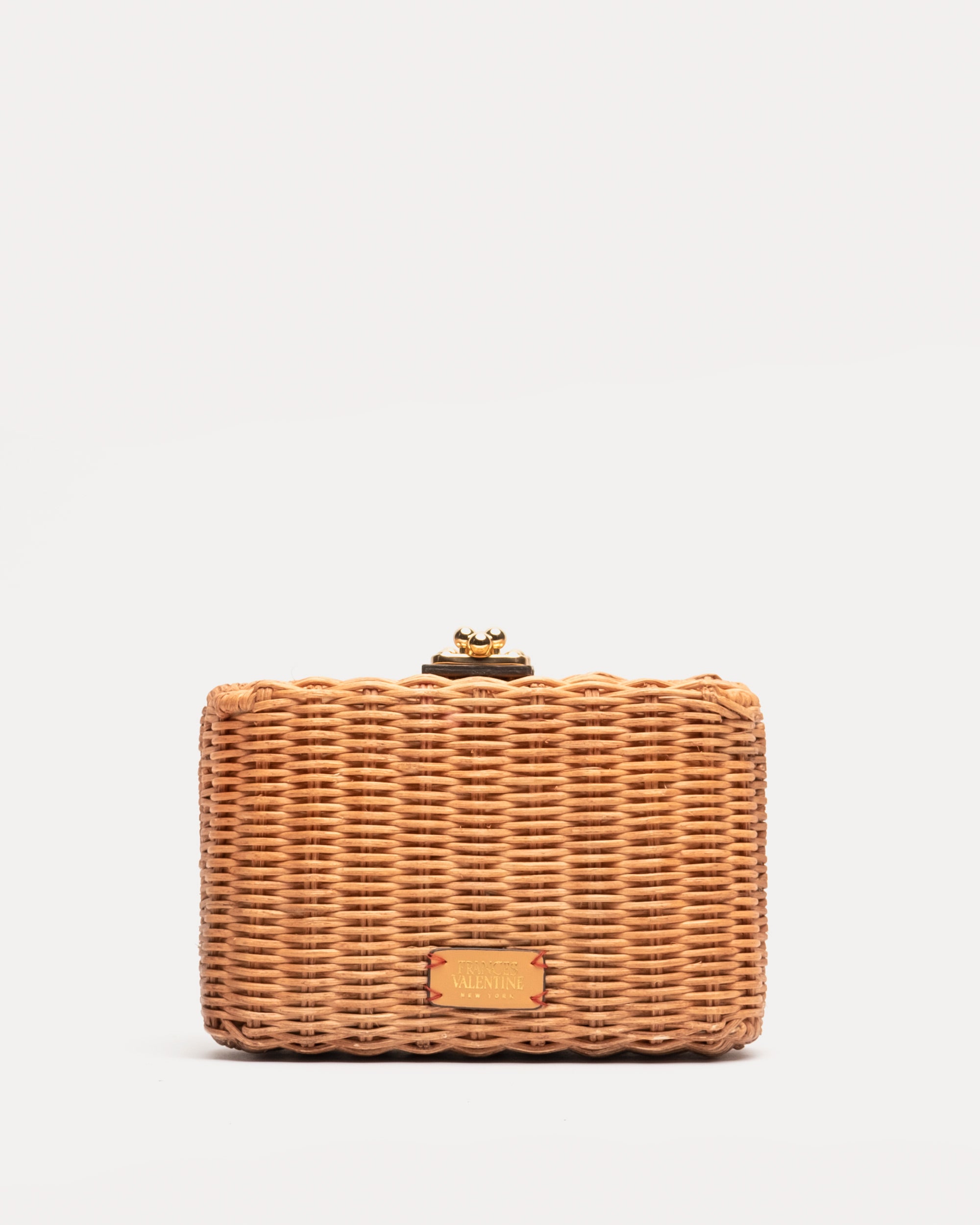 Paige Wicker Clutch Bag - Handwoven Rattan Purse for Women | Elegant Evening Clutch for Parties, Weddings & Date Nights