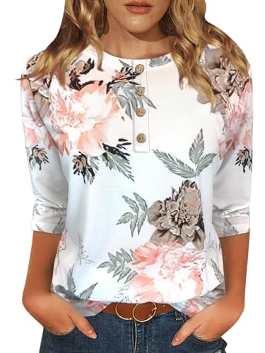 White Pink Floral