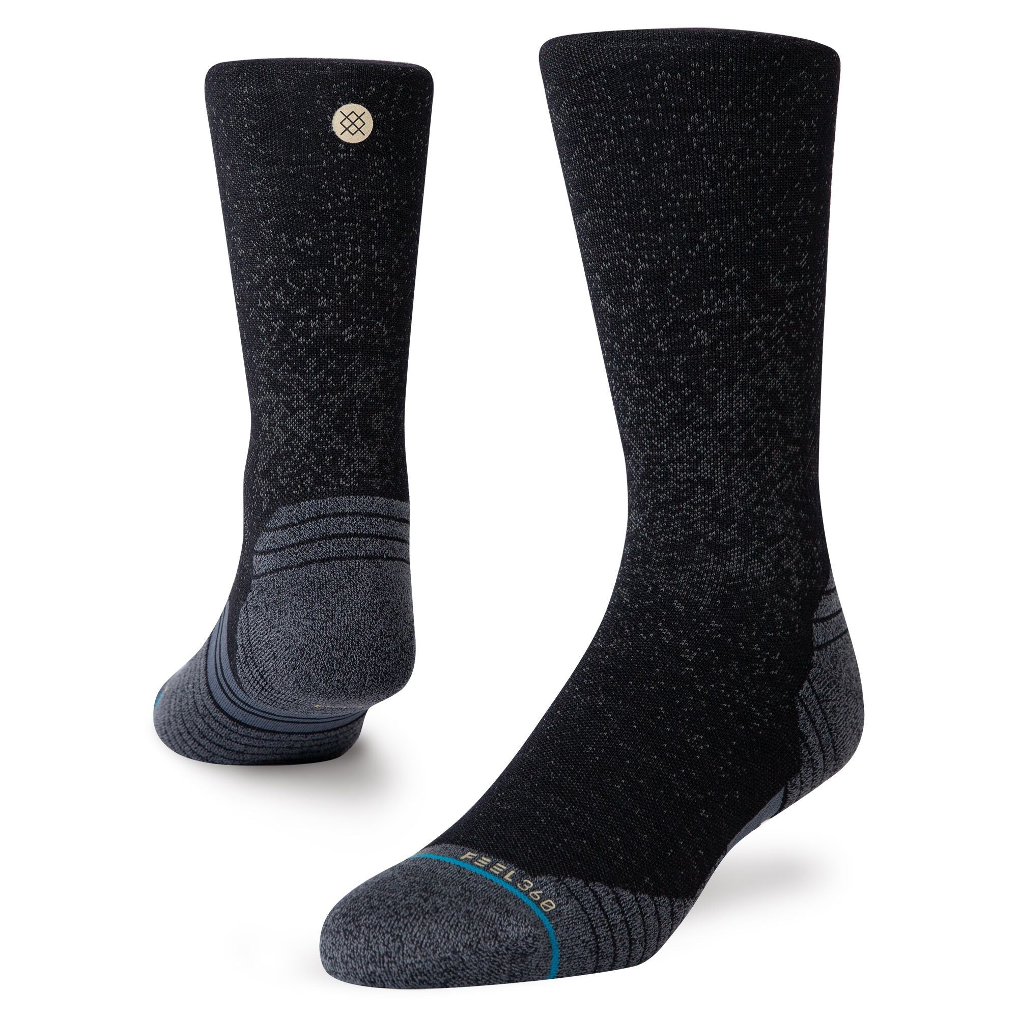 Stance Run Wool Crew Socks for Men & Women - Moisture-Wicking, Breathable Running Socks for Marathon, Hiking & Workout - Comfortable Athletic Socks for Sports & Daily Wear