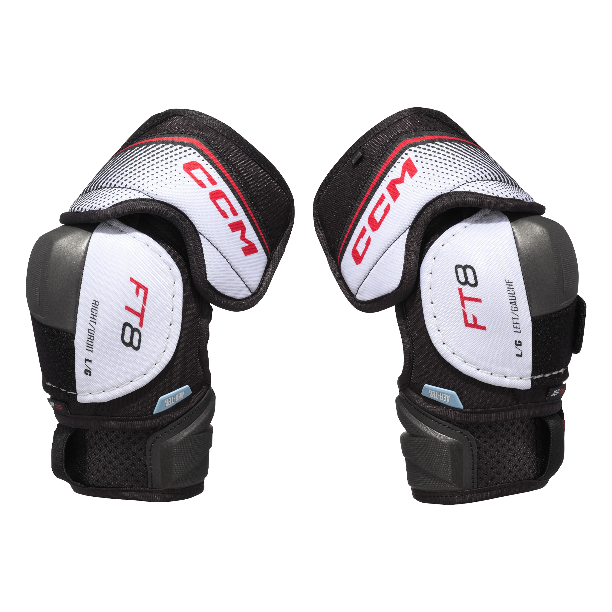 CCM JetSpeed FT8 Senior Hockey Elbow Pads - Protective Gear for Ice Hockey Players - Perfect for Training & Games