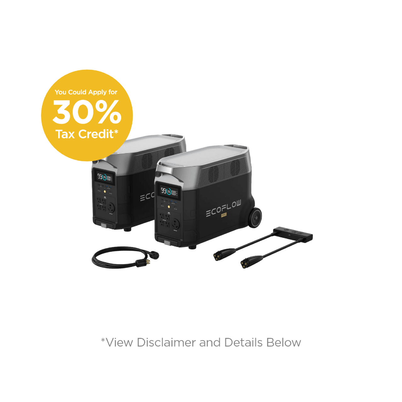 EcoFlow Whole Home Backup Power Kit with Smart Control - Reliable Emergency Power Supply for Blackouts, Storms & Off-Grid Living