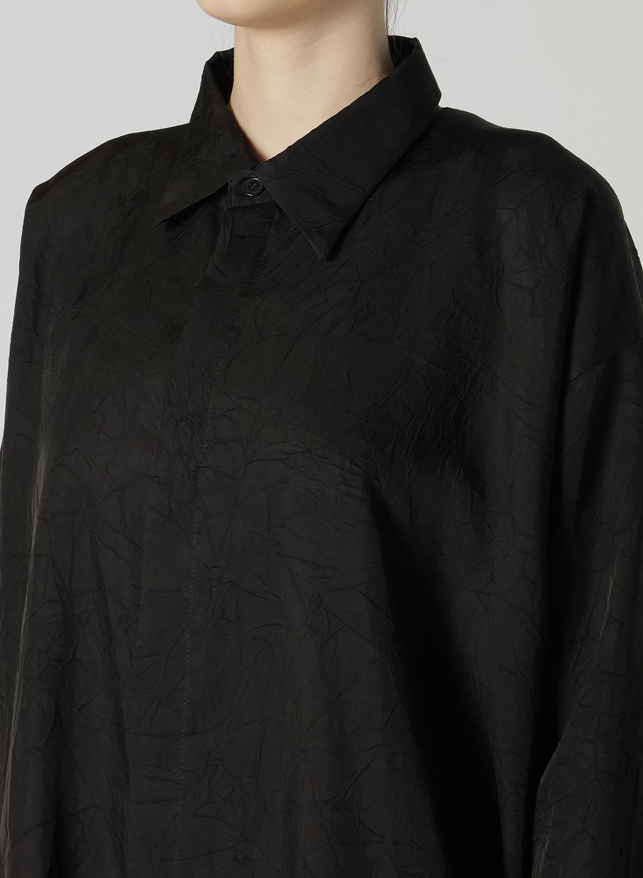 Wrinkle-Resistant Twill Double Placket Blouse for Women - Elegant Office & Casual Wear - Perfect for Work, Dates, and Everyday Outfits