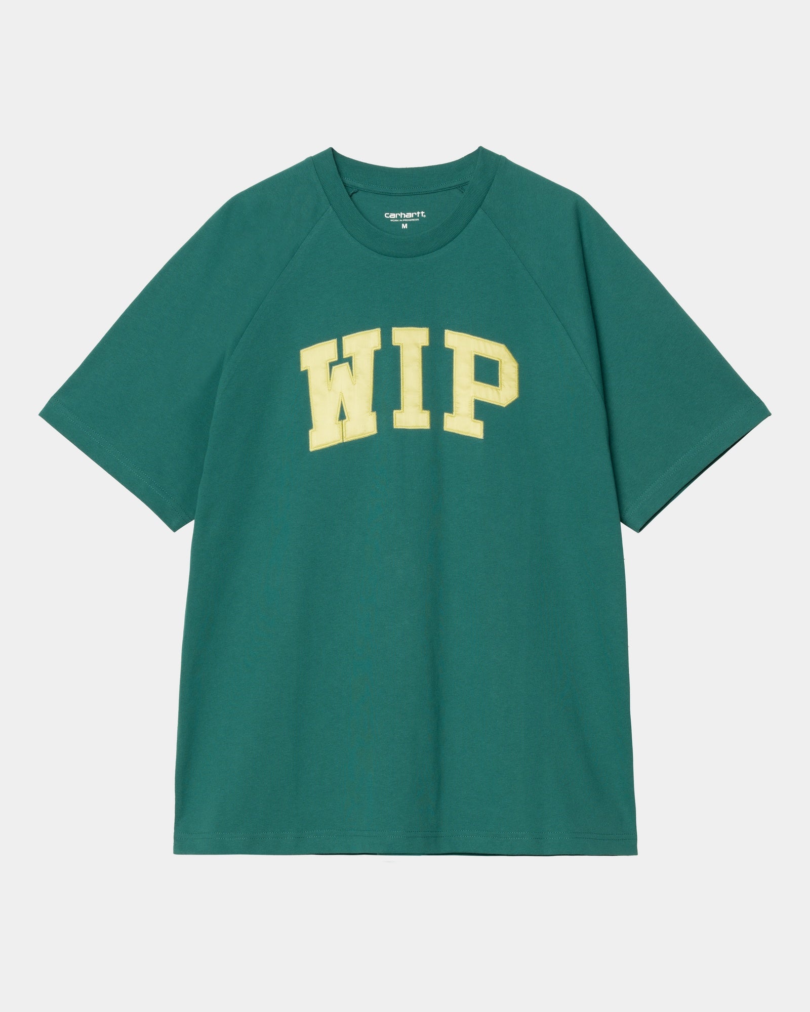 WIP T-Shirt | Rainforest Green & Air Yellow | Casual Streetwear for Men & Women - Perfect for Outdoor Adventures and Urban Style