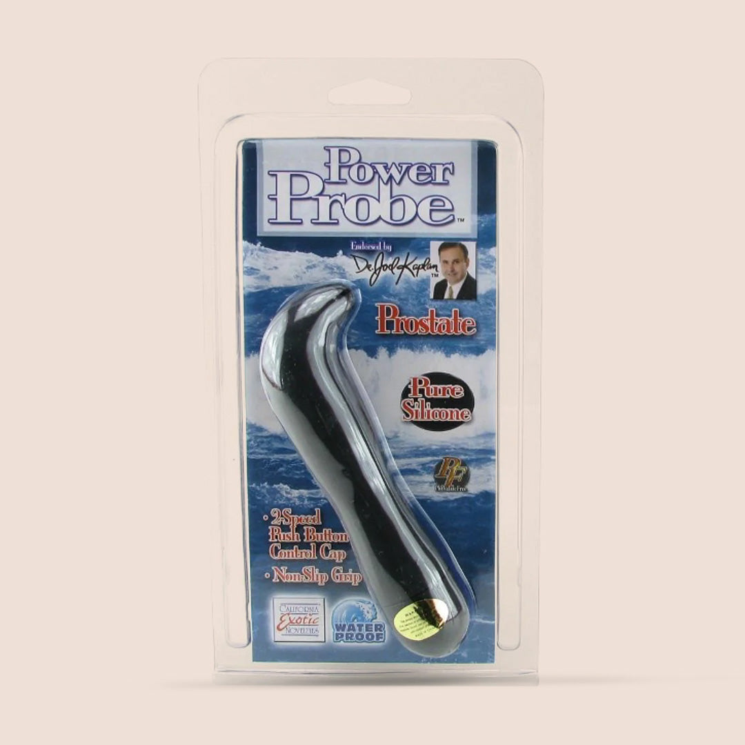 Dr. Joel Kaplan Power Prostate Massager - Rechargeable Vibrating Anal Stimulator for Men's Health & Pleasure | Perfect for Solo Play, Couples Use & Prostate Therapy