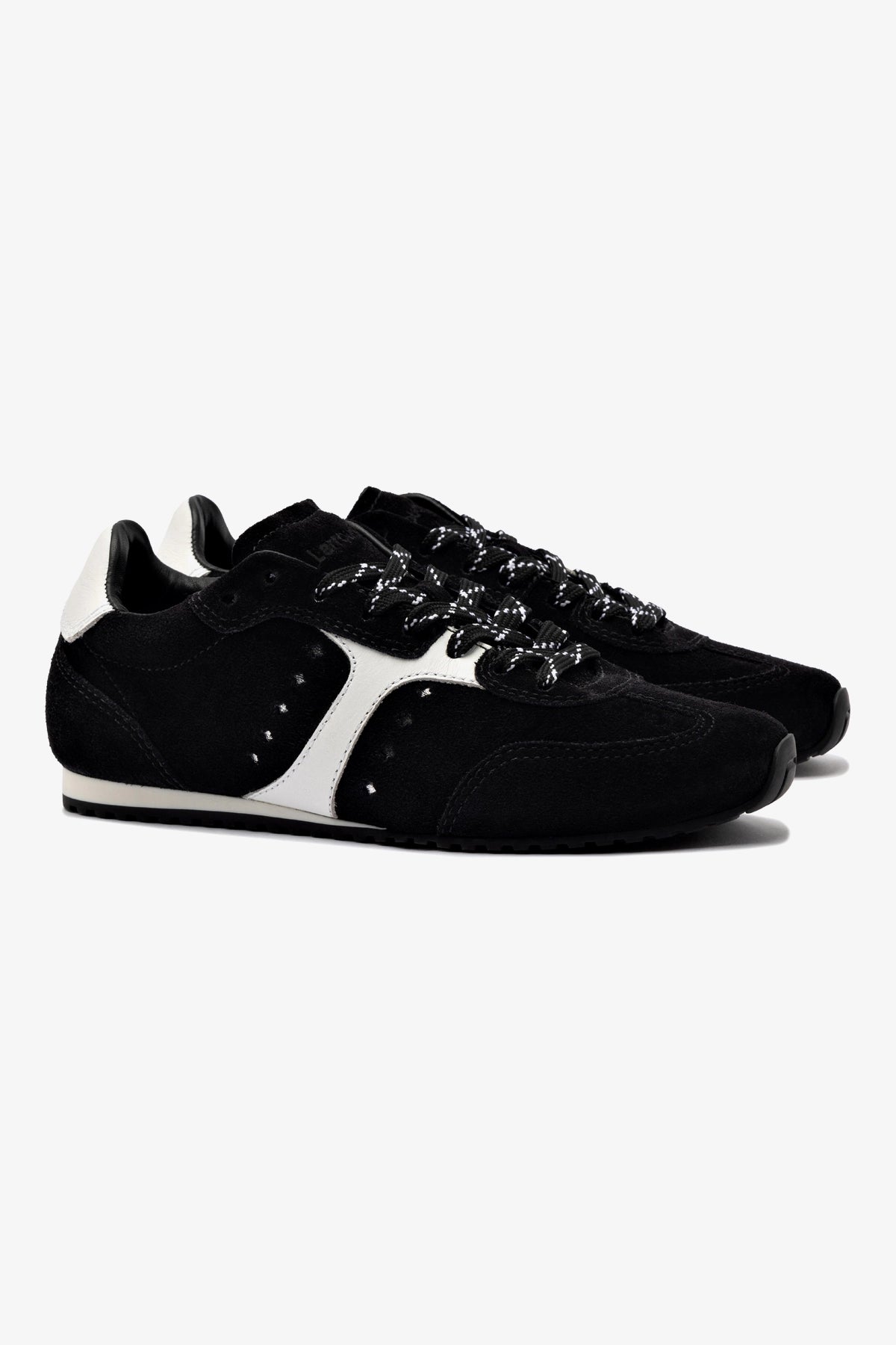 Premium Black Suede Stella Sneakers - Women's Fashion Casual Shoes for Walking, Work & Everyday Comfort | Trendy Slip-On Loafers for Office, Travel & Street Style