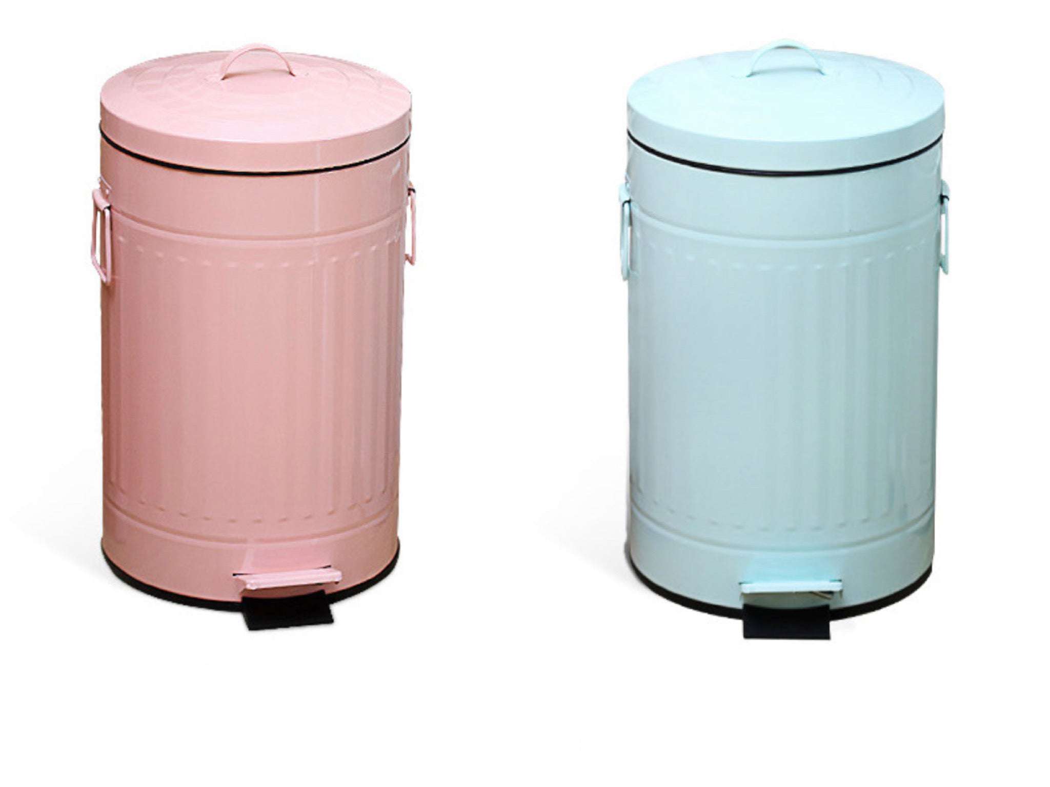 12L Soft Closing Pedal Trash Can - Mint Green Kitchen Waste Bin with Foot Pedal, Odor Control for Home, Office, Bathroom & Nursery