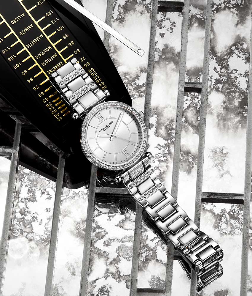 Aria 3905 Quartz 36mm Classic Watch for Men - Elegant Minimalist Dress Watch for Business, Formal & Casual Wear