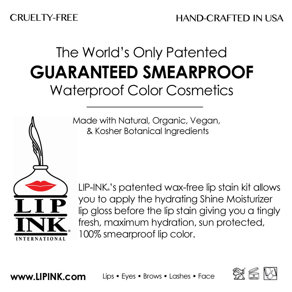 LIP INK Brilliant Magic Makeup Powder - Grape | Natural & Organic Vegan Makeup for Women | 100% Organic, Kosher, Cruelty-Free | Long-Lasting Lip Color for Parties, Weddings & Daily Wear