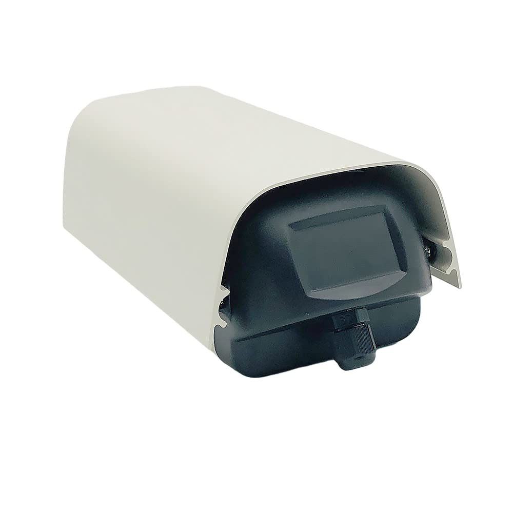 Outdoor Waterproof CCTV Camera Housing - Aluminum Alloy Security Surveillance Enclosure with Adjustable Wall Mount Bracket | Weatherproof Protection for CCTV Systems | Ideal for Home Security, Business Monitoring & Outdoor Surveillance