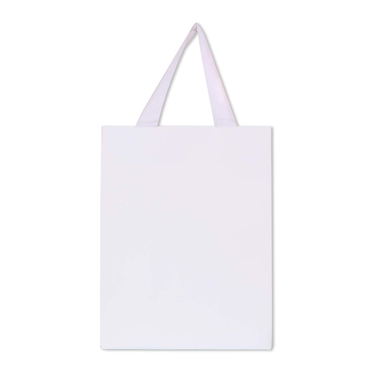 Premium 10-Pack PAPERIST 9x5.7x13.6 Inch Extra Thick Kraft Paper Gift Bags with Cotton Handles - Durable Party Favor Bags for Weddings, Baby Showers & Birthday Celebrations