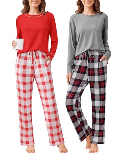 Red Plaid/Grey Plaid