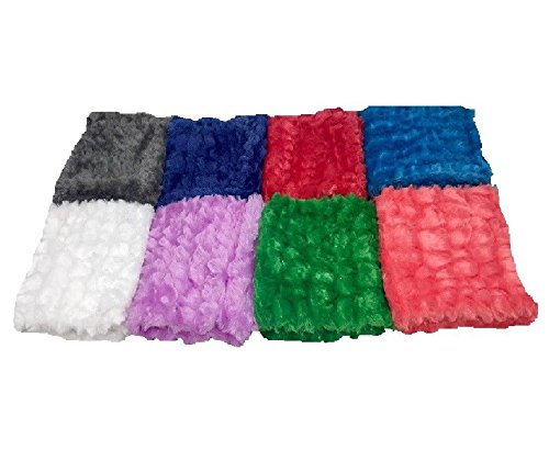Pillowtex Ultra Soft 18x18 Inch Plush Throw Blanket - Cozy Fleece Couch Cover for Living Room, Bed, Sofa & Home Decor