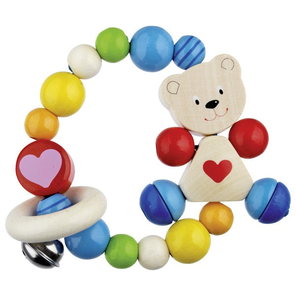 Heimess Touch Ring - Elastic Heart Bear Ring for Women, Adjustable Fashion Jewelry - Perfect for Valentine's Day, Anniversary Gifts & Romantic Occasions