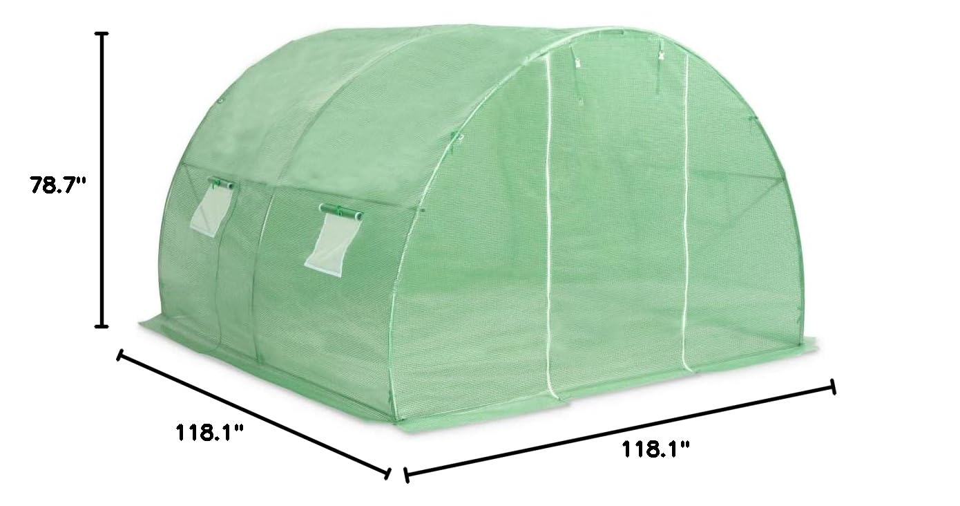 SKM Greenhouse 96.9 ft² (118.1