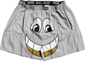 DGK Eyes Boxer Briefs for Men - XL Size, Soft Cotton Underwear, Comfortable & Breathable - Perfect for Everyday Wear, Gym, and Sports Activities