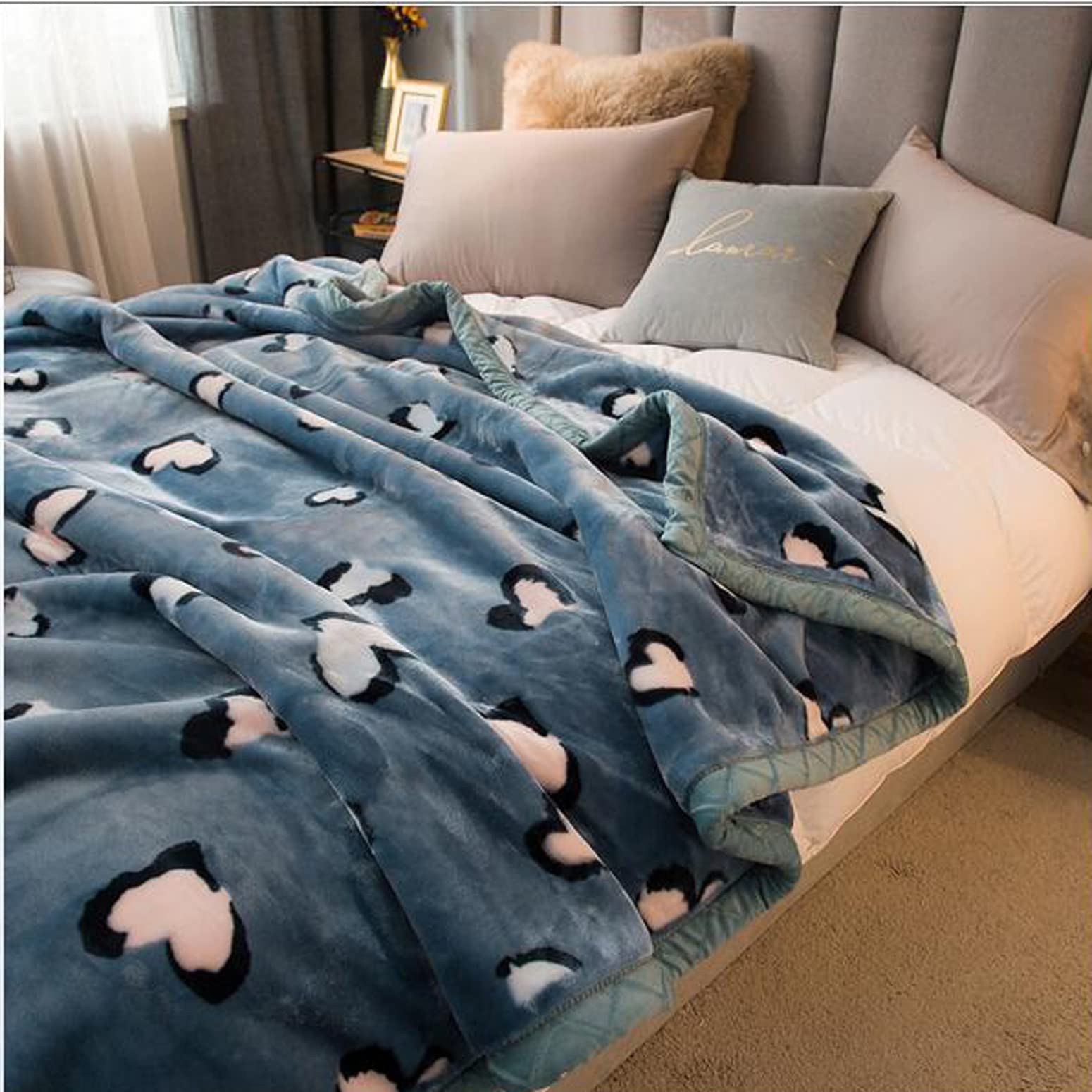 LGYKUMEG Korean Mink Blanket 79