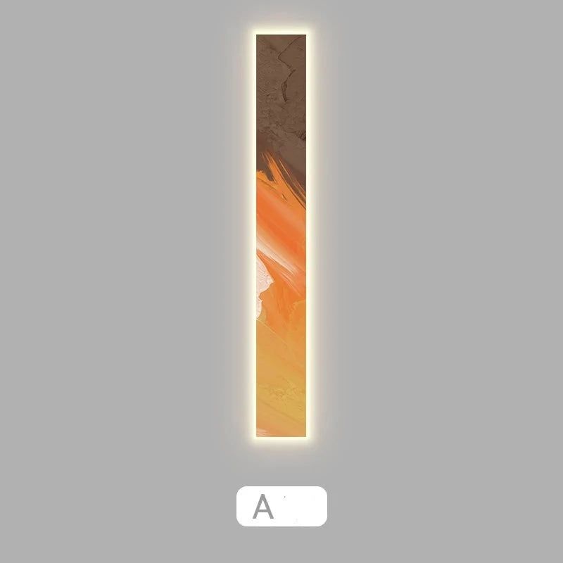 Abstract LED Panel Wall Lamp - Modern Indoor Lighting Fixture for Living Room, Bedroom & Office Decoration