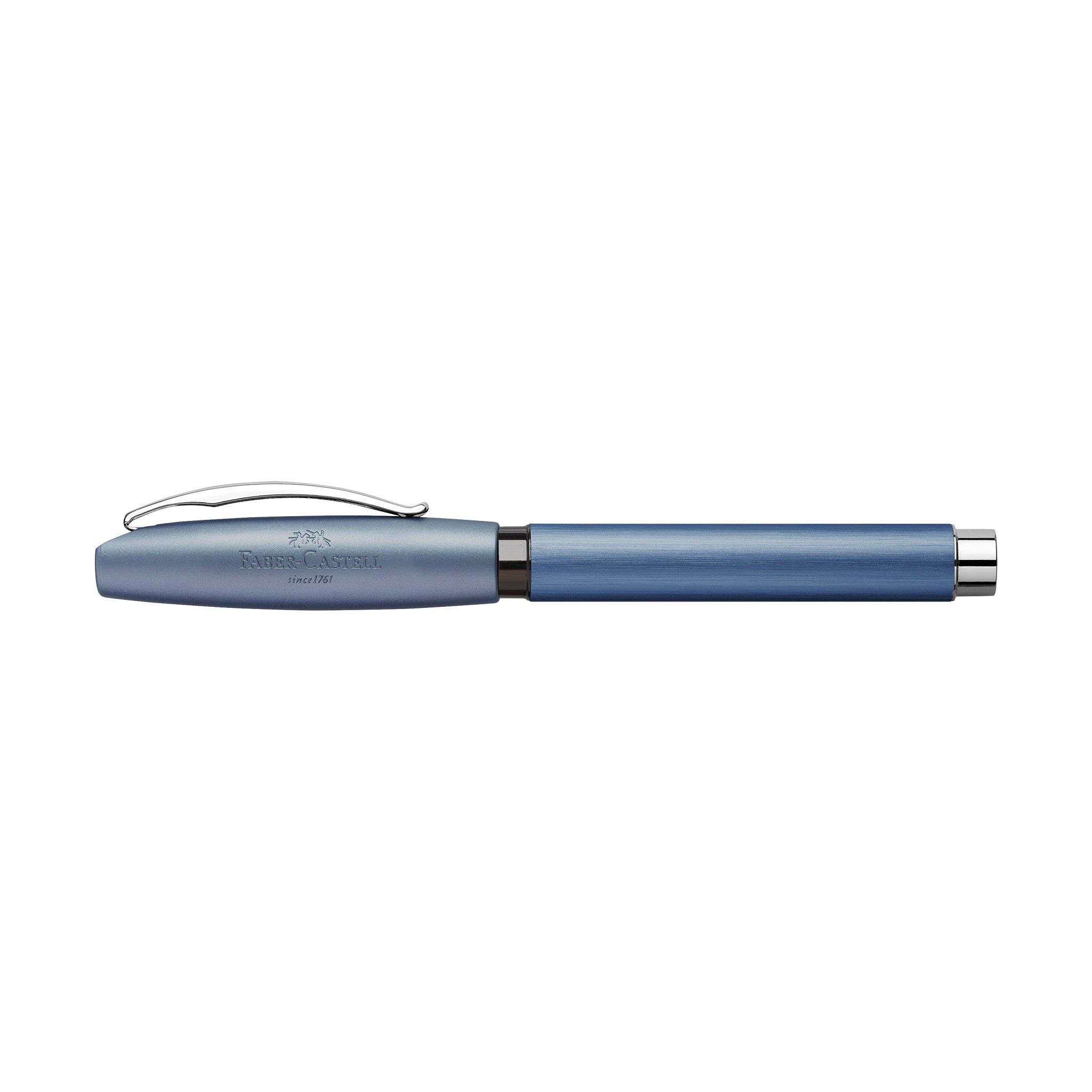 Essentio Rollerball Pen - Premium Aluminum Blue Ink Pen for Smooth Writing | Perfect for Office, School & Gift Giving #148436